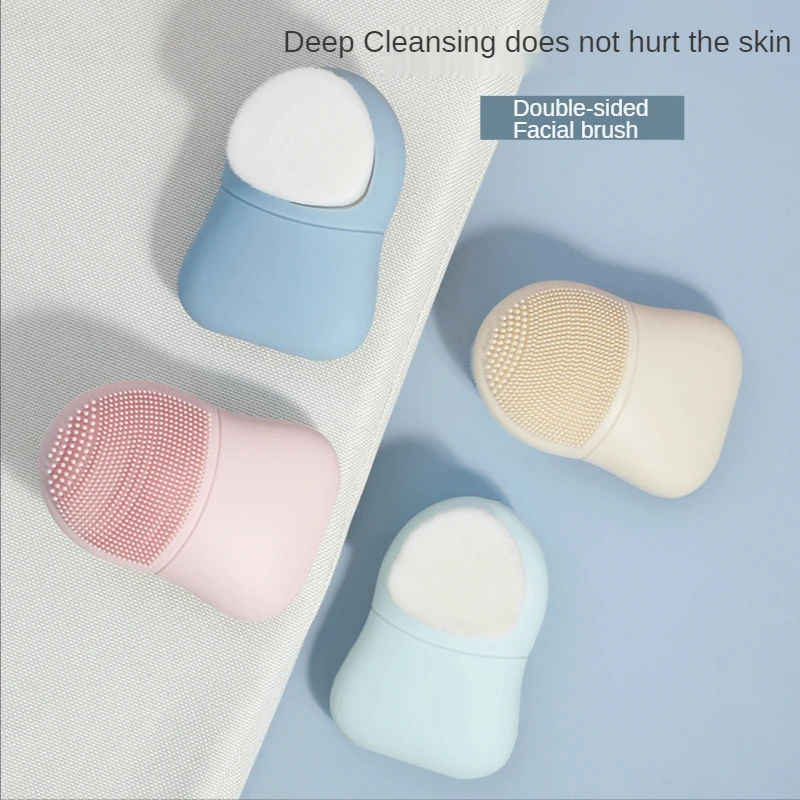 Facial Cleansing Brush Silicone Double Sided Soft Face Skin Care Tools Waterproof Deep Facial Beauty Massage Blackhead
Facial Cleansing Brush Silicone Double Sided Soft Face Skin Care Tools Waterproof Deep Facial Beauty Massage Blackhead