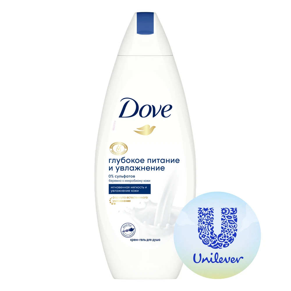 Dove гель для душа "Глубокое питание и Увлажнение" 250 мл