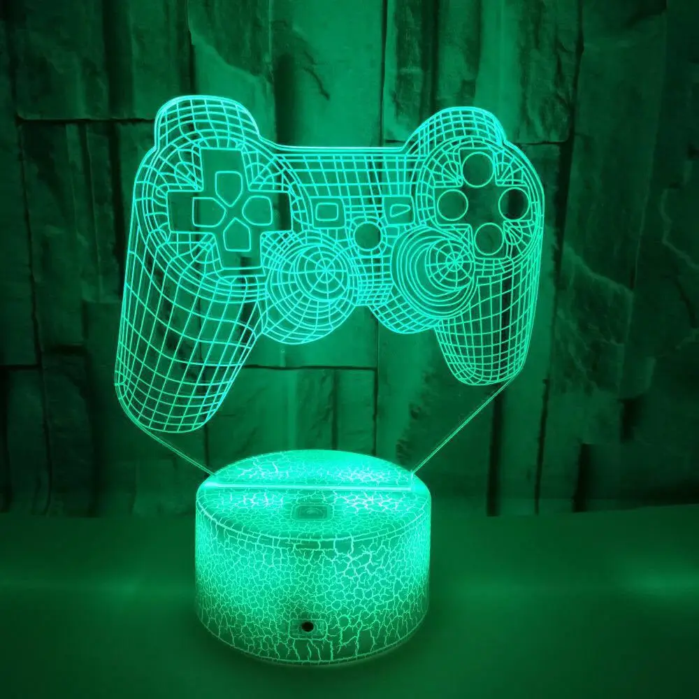 3d Lamp Player Gaming Room Desk Setup Lighting Decor Game Console Icon Logo Sensor Night-Light for Kids Bedside Gift Child
3d Lamp Player Gaming Room Desk Setup Lighting Decor Game Console Icon Logo Sensor Night-Light for Kids Bedside Gift Child