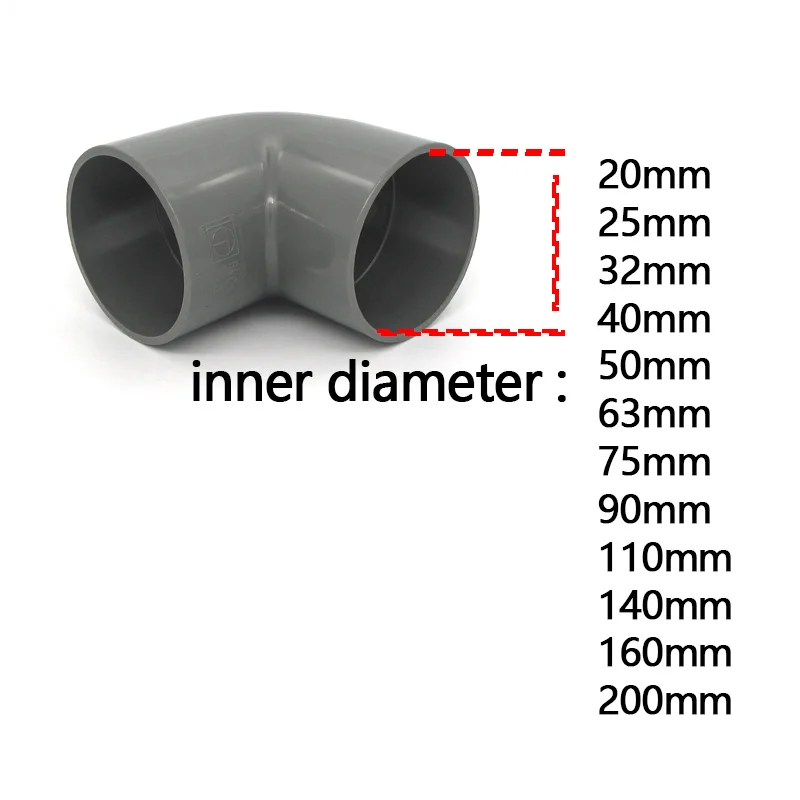 PVC hose nippler PVCWater Supply Pipe Fittings Elbow Connectors Plastic Joint Irrigation Water Parts 1 Pcs
PVC hose nippler PVCWater Supply Pipe Fittings Elbow Connectors Plastic Joint Irrigation Water Parts 1 Pcs