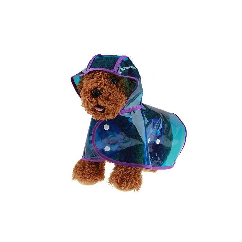 Outdoor Puppy Pet Rain Coats Transparent S-XL Hoody Waterproof Jackets PU Raincoat for Dogs Cats Apparel Clothes 
Outdoor Puppy Pet Rain Coats Transparent S-XL Hoody Waterproof Jackets PU Raincoat for Dogs Cats Apparel Clothes