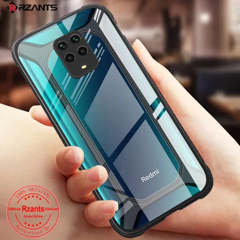 Чехол-бампер для Xiaomi Redmi Note 9s акриловая перчатка с единорогом противоударный 9 Pro