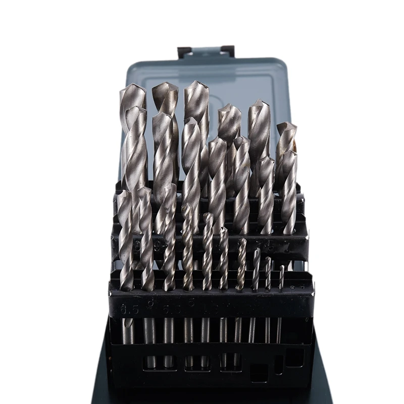 25Pcs/Set 1Mm - 13Mm Drilling Bit Hss High Speed Steel Drill Bits Set Woodworking Drills Power Tools
25Pcs/Set 1Mm - 13Mm Drilling Bit Hss High Speed Steel Drill Bits Set Woodworking Drills Power Tools