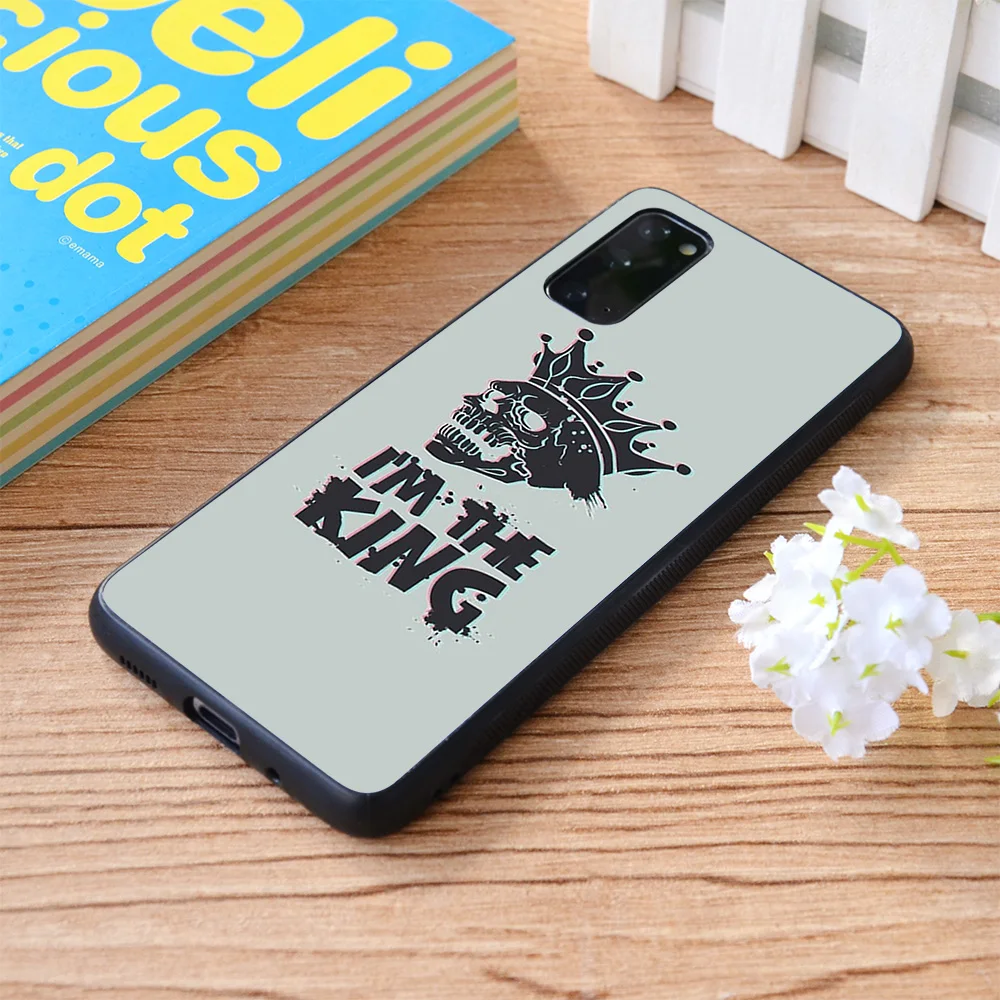 For Samsung Galaxy I'm the king - cool Goth Lover Gift Soft TPU border Samsung Galaxy Case
For Samsung Galaxy I'm the king - cool Goth Lover Gift Soft TPU border Samsung Galaxy Case