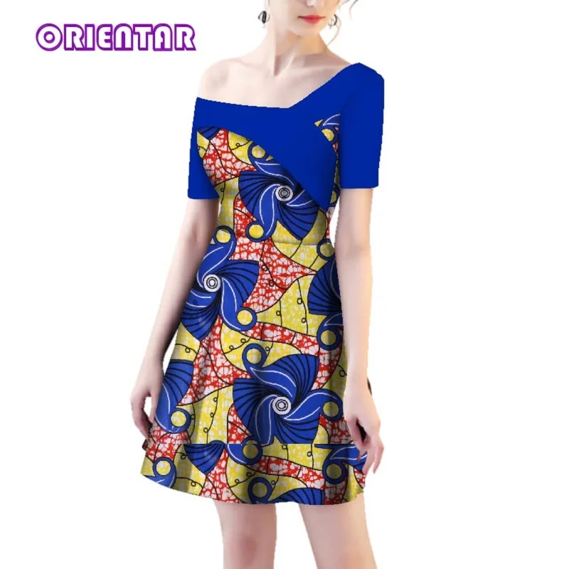 Fashion Women Ankara Dress Asymmetric Short Sleeve African Print Party African Dresses Traditional African Clothing WY3409
Fashion Women Ankara Dress Asymmetric Short Sleeve African Print Party African Dresses Traditional African Clothing WY3409