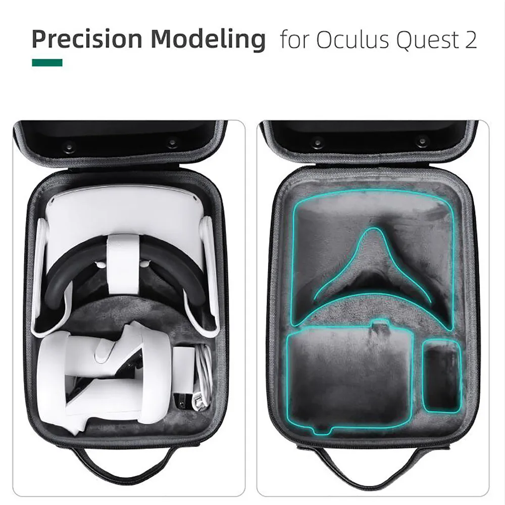 For Oculus Quest 2 VR Headset Waterproof Handbag Portable Suitcase Carrying Bag Hard Travel Case Waterproof Storage Bag
For Oculus Quest 2 VR Headset Waterproof Handbag Portable Suitcase Carrying Bag Hard Travel Case Waterproof Storage Bag