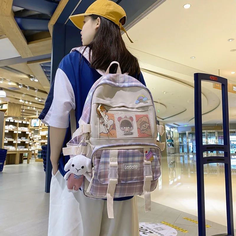 Модный женский рюкзак Harajuku, дорожные сумки на плечо, школьный рюкзак для колледжа, милый женский рюкзак для девочек-подростков
Модный женский рюкзак Harajuku, дорожные сумки на плечо, школьный рюкзак для колледжа, милый женский рюкзак для девочек-подростков