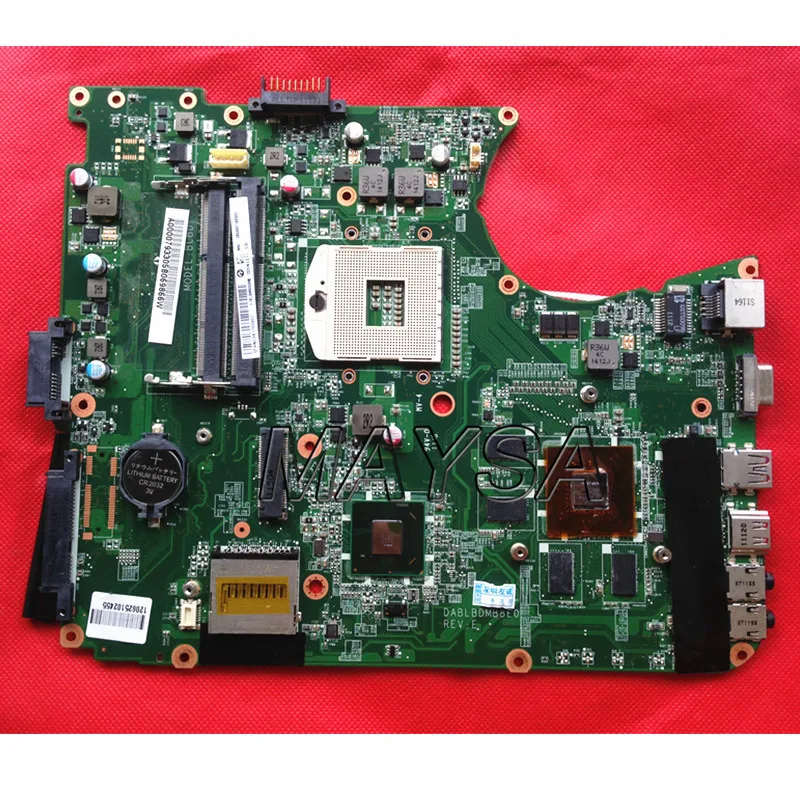 A000079330 подходит для ноутбука TOSHIBA SATELLITE L755 материнская плата DABLBDMB8E0 HM65 w/видеокарта