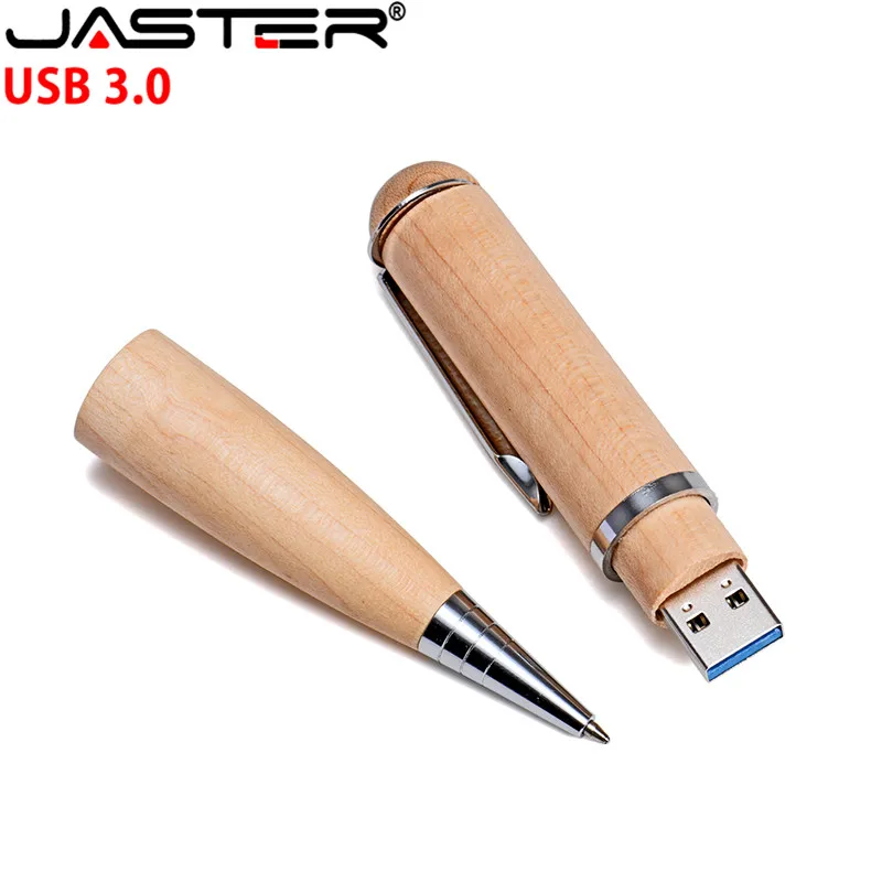 Деревянная шариковая ручка JASTER держатель для подарка USB-накопитель U-диск 4 ГБ 16 32