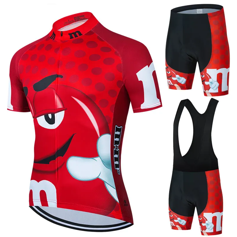 2022 Red Cartoon Team Short Sleeve Summer Men's Cycling Jersey Set Sport MTB Cycling Clothing Bicycle Road Riding Set Bib Shorts
2022 Red Cartoon Team Short Sleeve Summer Men's Cycling Jersey Set Sport MTB Cycling Clothing Bicycle Road Riding Set Bib Shorts