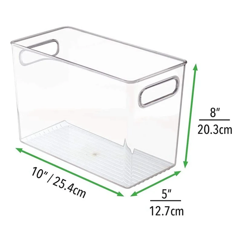 4 Pcs Refrigerator or Freezer Food Storage Bin with Handles & 1 Pcs 360 Degree Rotatable Storage Box
4 Pcs Refrigerator or Freezer Food Storage Bin with Handles & 1 Pcs 360 Degree Rotatable Storage Box