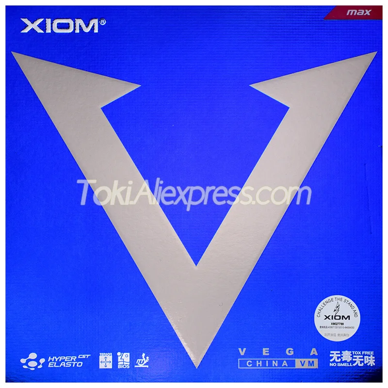 Оригинальная резиновая губка для настольного тенниса XIOM VEGA Китай | Спорт и
