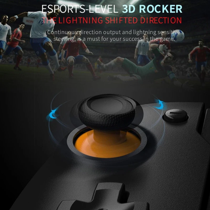 Wireless Game Handheld Controller Grip Gamepad For Nintendo- Switch Double Motor Vibration
Wireless Game Handheld Controller Grip Gamepad For Nintendo- Switch Double Motor Vibration