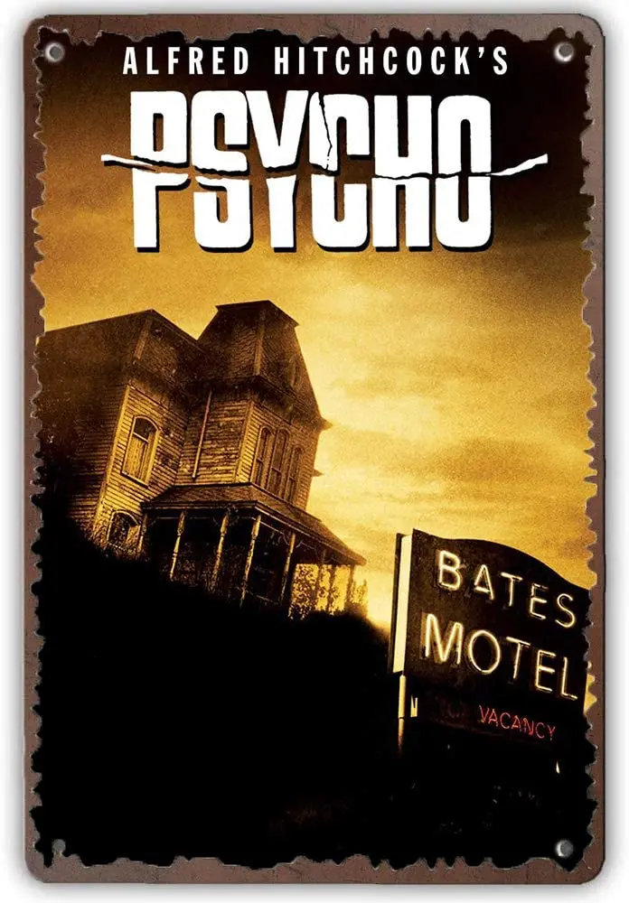 Retro Poster Tin Sign Bates Motel Metal Wall Sign Bar Shopping Mall Tavern Coffee Shop Wall Decoration Metal Plate 12*8 Inch
Retro Poster Tin Sign Bates Motel Metal Wall Sign Bar Shopping Mall Tavern Coffee Shop Wall Decoration Metal Plate 12*8 Inch