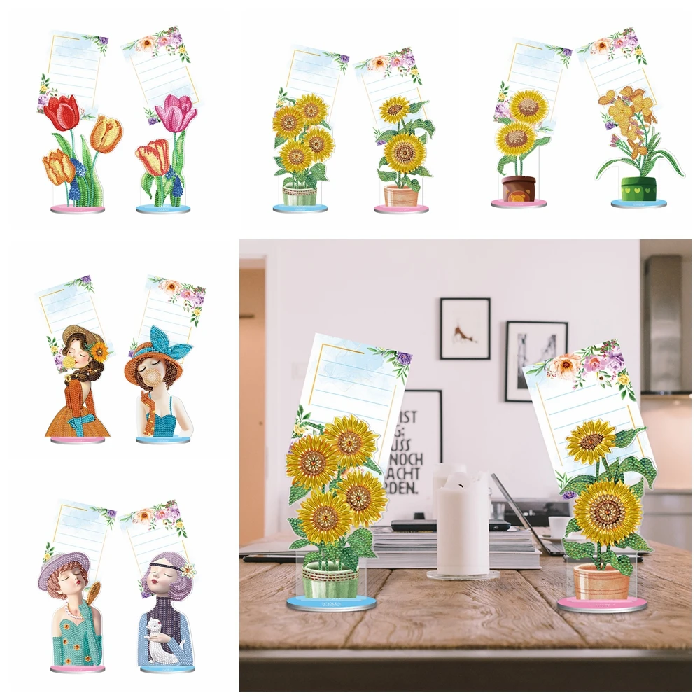 2 Pc Diamond Painting Memo Clip Paper Message Card DIY Home Decoration Photo Stand Desk Decoration Stationery Student Gift
2 Pc Diamond Painting Memo Clip Paper Message Card DIY Home Decoration Photo Stand Desk Decoration Stationery Student Gift