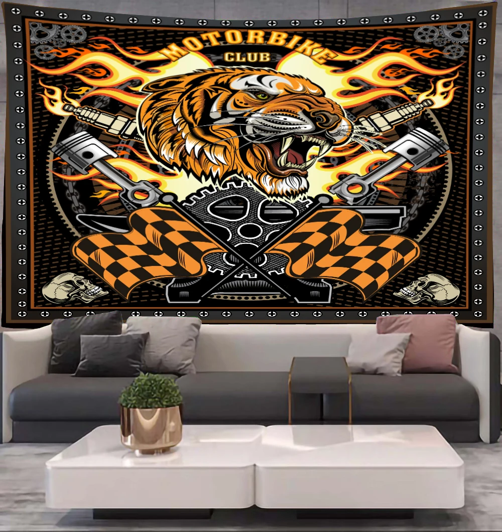 Horror Tiger Bandanna Tapestry Hippie Lace Wall Hanging Boho Psychedelic Witchcraft Tapestry Background Cloth Carpet Tablecloth
Horror Tiger Bandanna Tapestry Hippie Lace Wall Hanging Boho Psychedelic Witchcraft Tapestry Background Cloth Carpet Tablecloth