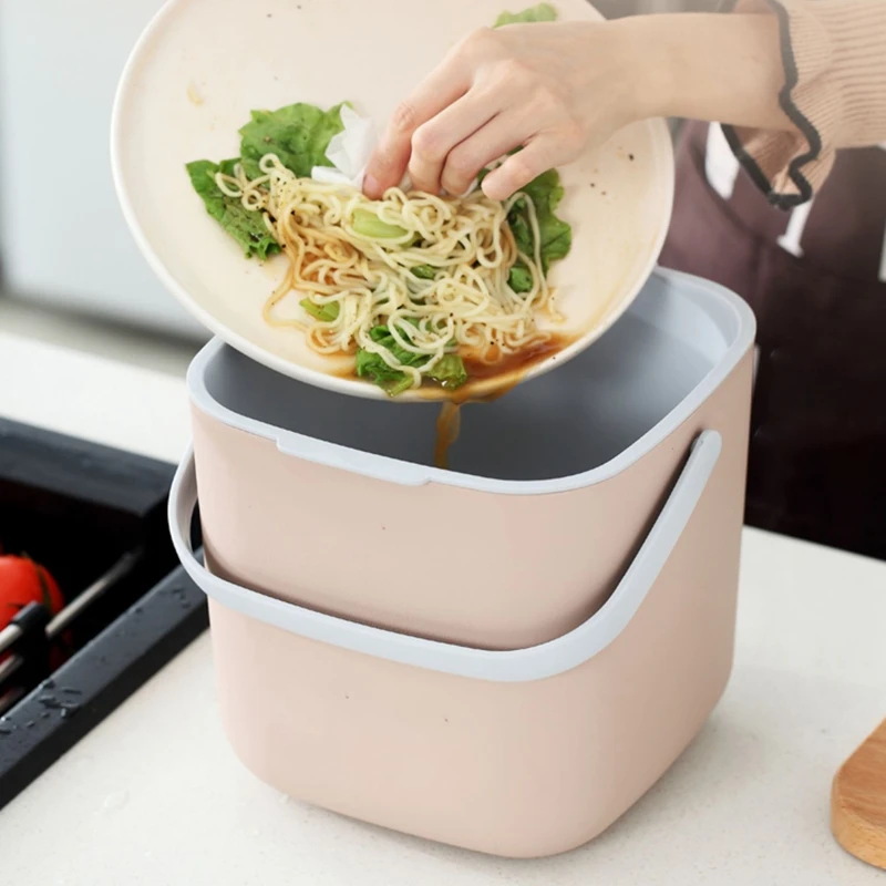 Double Layer Kitchen Food Waste Trash Can Compost with Drainer Rubbish Container Organizer Accessories Tools
Double Layer Kitchen Food Waste Trash Can Compost with Drainer Rubbish Container Organizer Accessories Tools