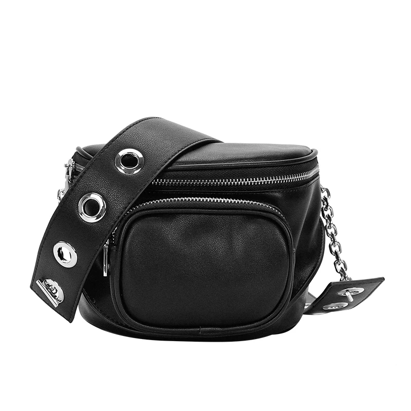 NIGEDU Wide strap Women crossbody bags High quality PU leather shoulder bag black designer Chain female Handbags bolsas feminina
NIGEDU Wide strap Women crossbody bags High quality PU leather shoulder bag black designer Chain female Handbags bolsas feminina