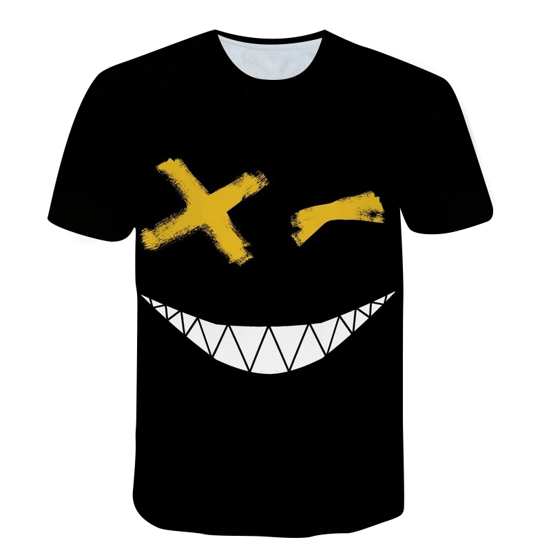 Streetwear 3D Printed Skull Children's T-shirt Boys and Girls Short-Sleeved O-neck Shirt 2021 Summer New Polyester Shirt Smiley
Streetwear 3D Printed Skull Children's T-shirt Boys and Girls Short-Sleeved O-neck Shirt 2021 Summer New Polyester Shirt Smiley
