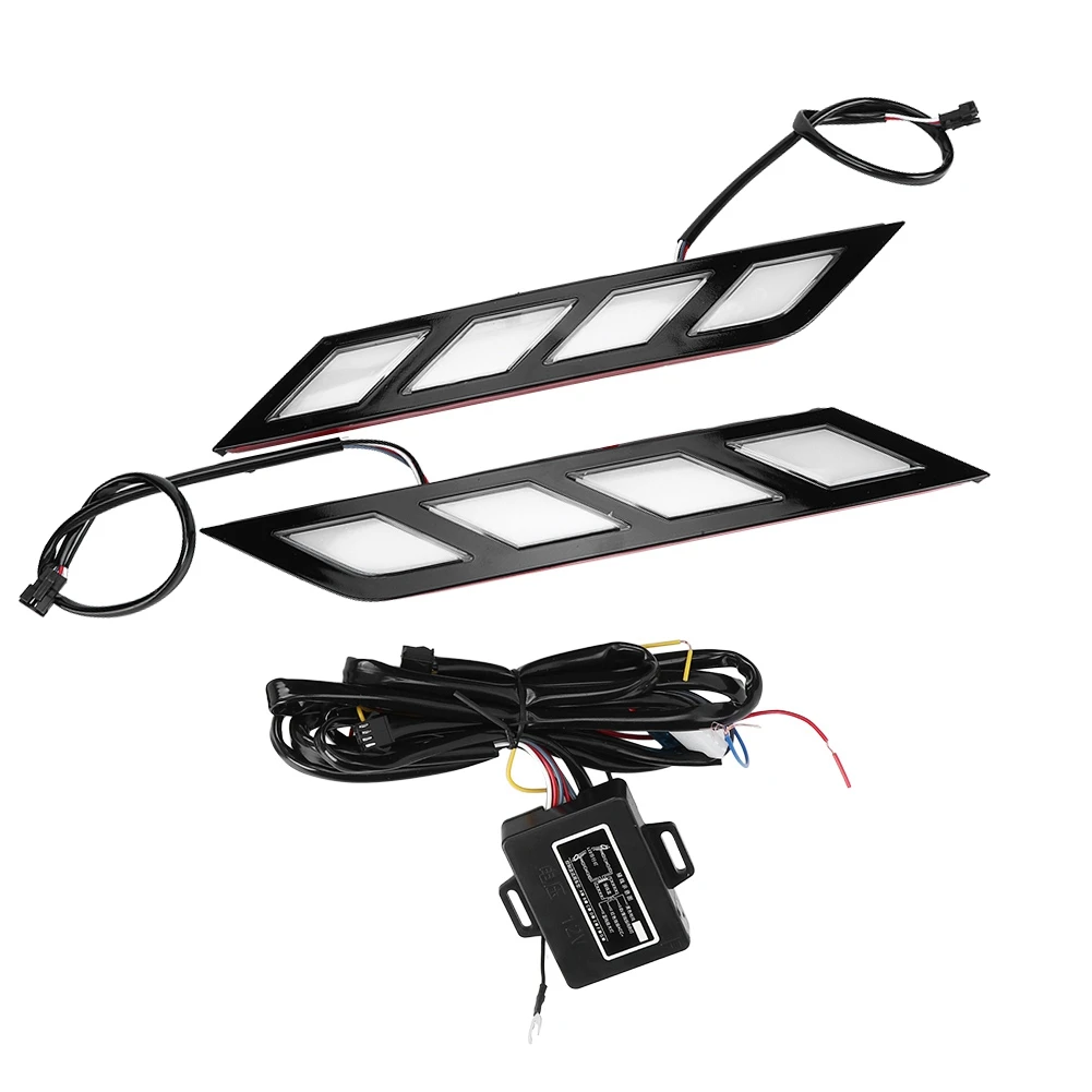 1 Pair 3 Color LED DRL Daytime Running Light Turn Signal Lamp Fit for Toyota Avalon 2018-2019
1 Pair 3 Color LED DRL Daytime Running Light Turn Signal Lamp Fit for Toyota Avalon 2018-2019