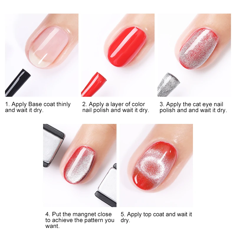 BORN PRETTY Silver Magnetic Nail Polish Snowlight Jelly Semi-transparent Effect Nail Color Nail Art Polish Nail Varnish 6ml 
BORN PRETTY Silver Magnetic Nail Polish Snowlight Jelly Semi-transparent Effect Nail Color Nail Art Polish Nail Varnish 6ml