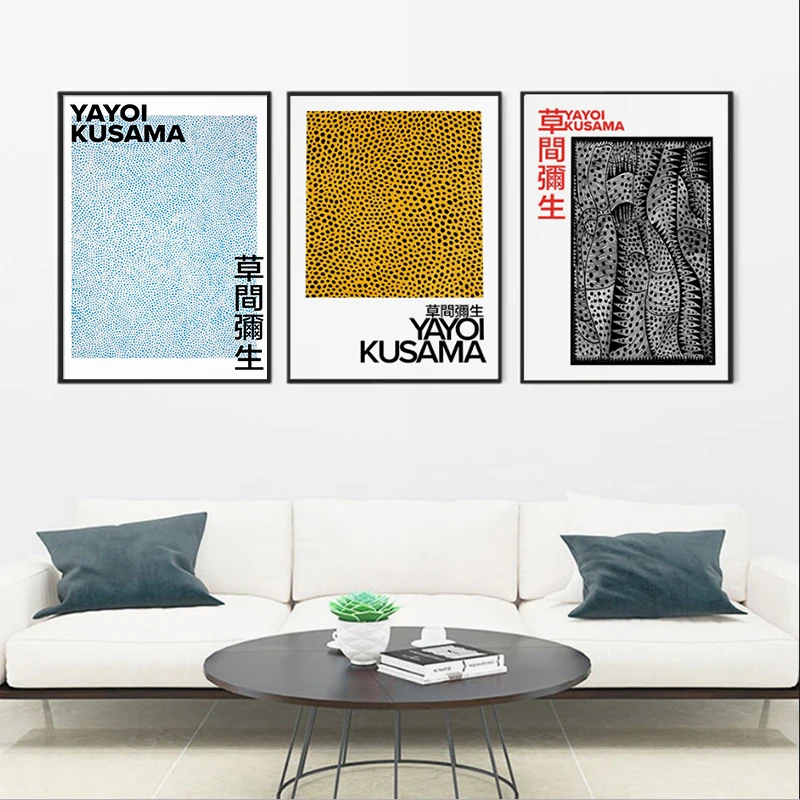 Yayoi Kusama Exhibition Poster Canvas Painting Japanese Modern Abstract Museum Print Wall Art Picture for Living Room Home Decor
Yayoi Kusama Exhibition Poster Canvas Painting Japanese Modern Abstract Museum Print Wall Art Picture for Living Room Home Decor