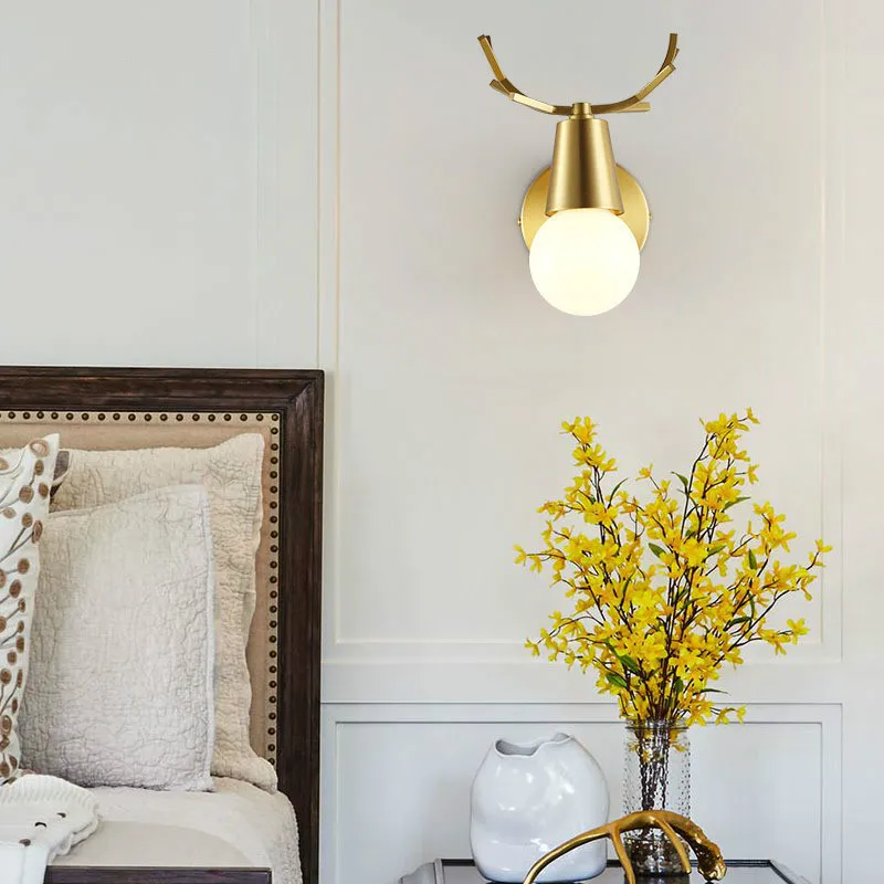 Antler Elk Wall Lights Living Room Children's Corridor Bedroom Bedside Modern Lamps and Lanterns In Northern Europe Handing Lamp
Antler Elk Wall Lights Living Room Children's Corridor Bedroom Bedside Modern Lamps and Lanterns In Northern Europe Handing Lamp