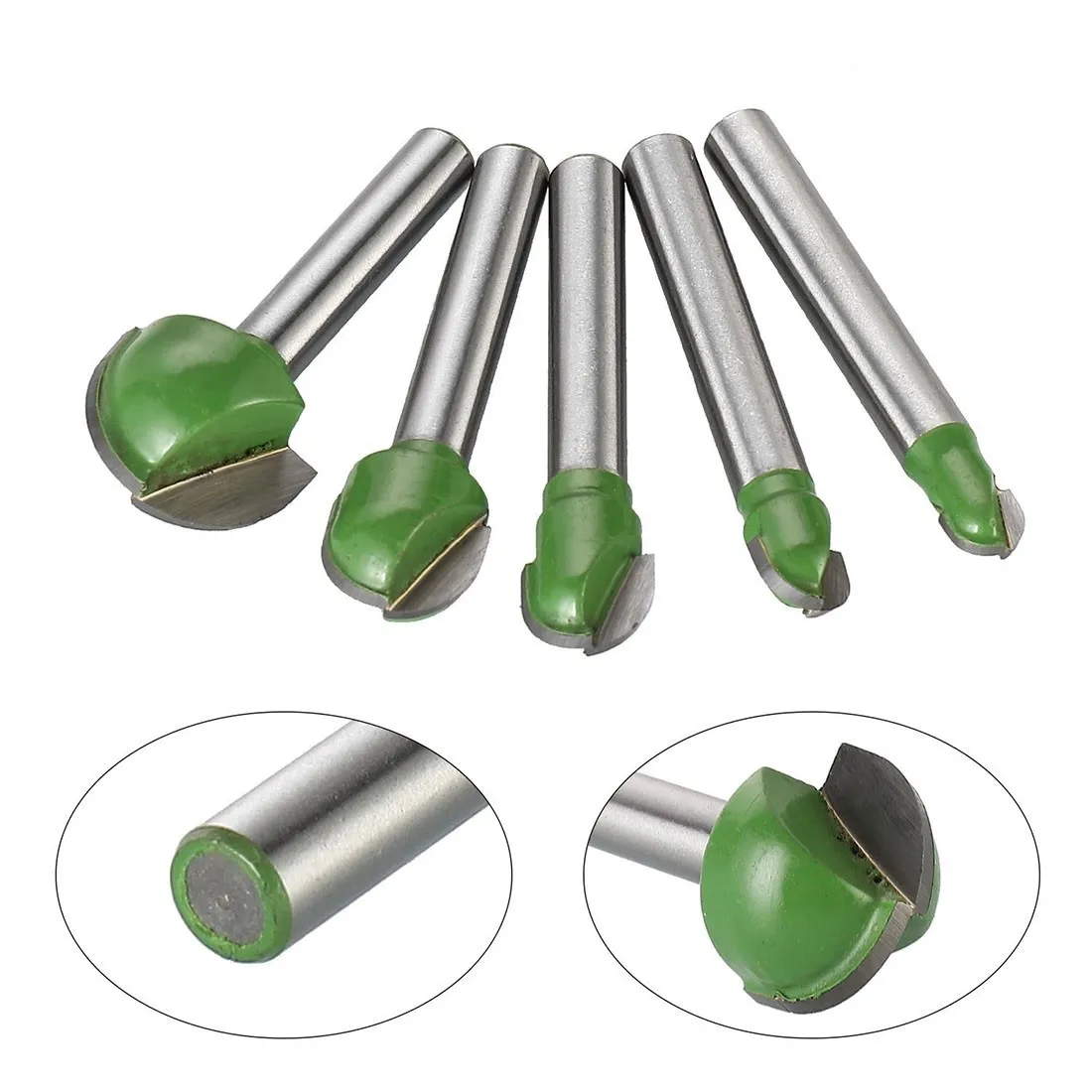 6mm Shank CNC Tools Solid Carbide Round Nose Bits Round Nose Cove Core Box Router Bit Shaker Cutter Tools For Woodworking
6mm Shank CNC Tools Solid Carbide Round Nose Bits Round Nose Cove Core Box Router Bit Shaker Cutter Tools For Woodworking