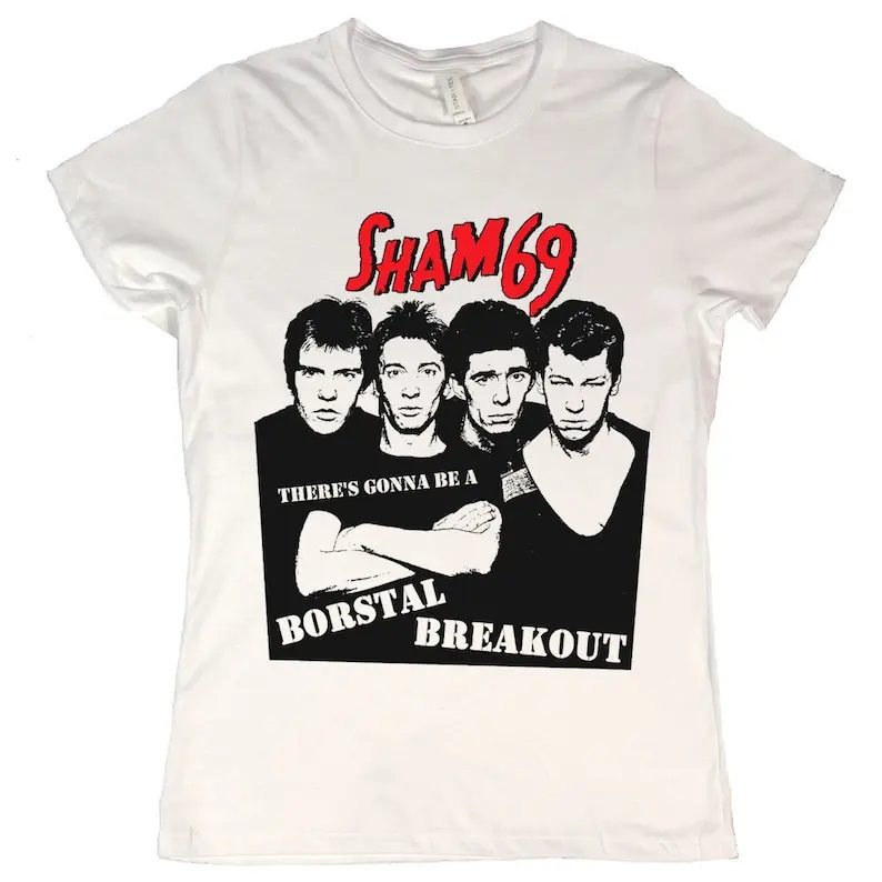 Sham 69 Borstal Breakout Women's T-Shirt Oversized T-shirt For Men 3d Black T Shirts
Sham 69 Borstal Breakout Women's T-Shirt Oversized T-shirt For Men 3d Black T Shirts