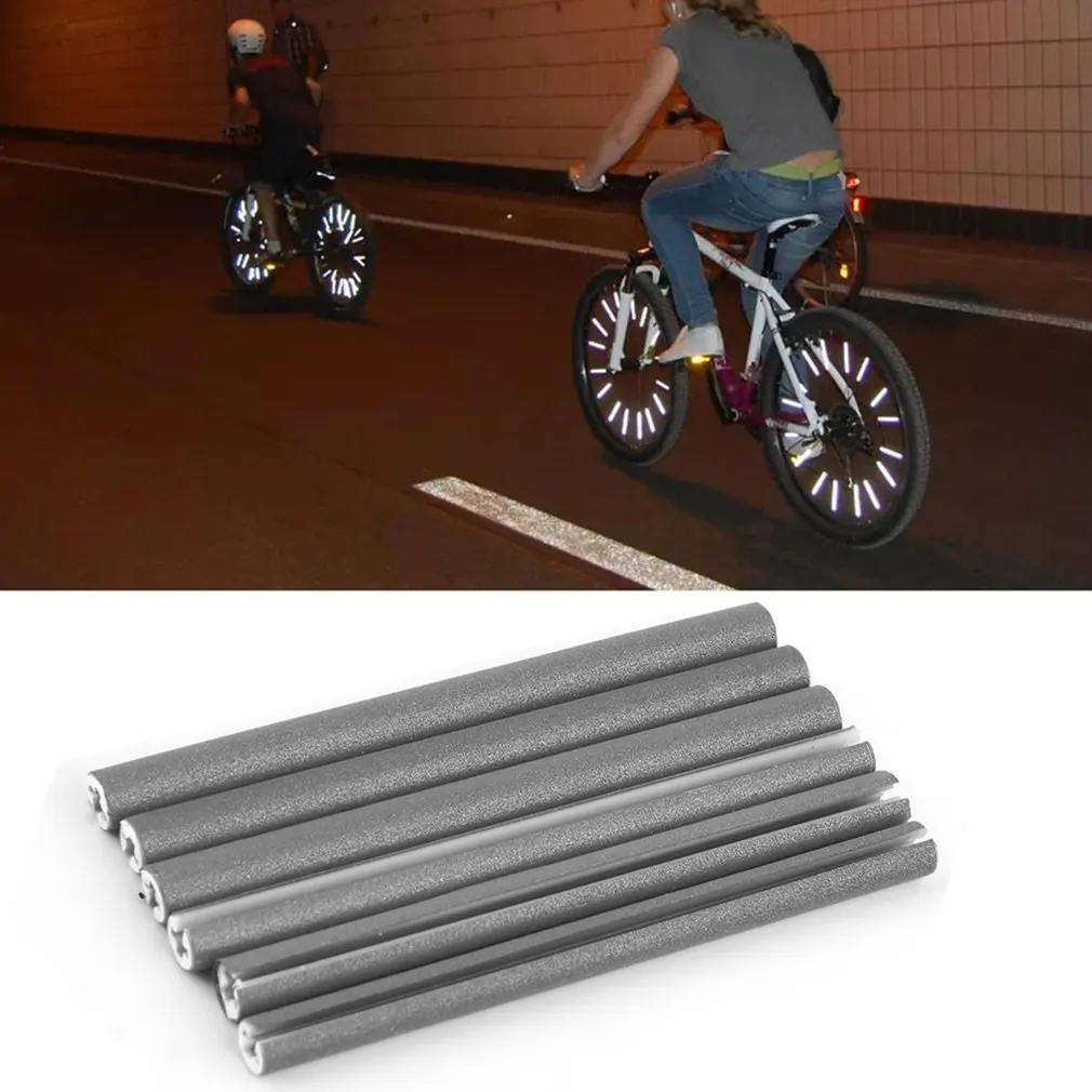 72pcs Reflective Mount Clip Tube Warning Strip Bicycle Bike Wheel Spoke Reflector Mountain Rear Bike Reflector Light
72pcs Reflective Mount Clip Tube Warning Strip Bicycle Bike Wheel Spoke Reflector Mountain Rear Bike Reflector Light