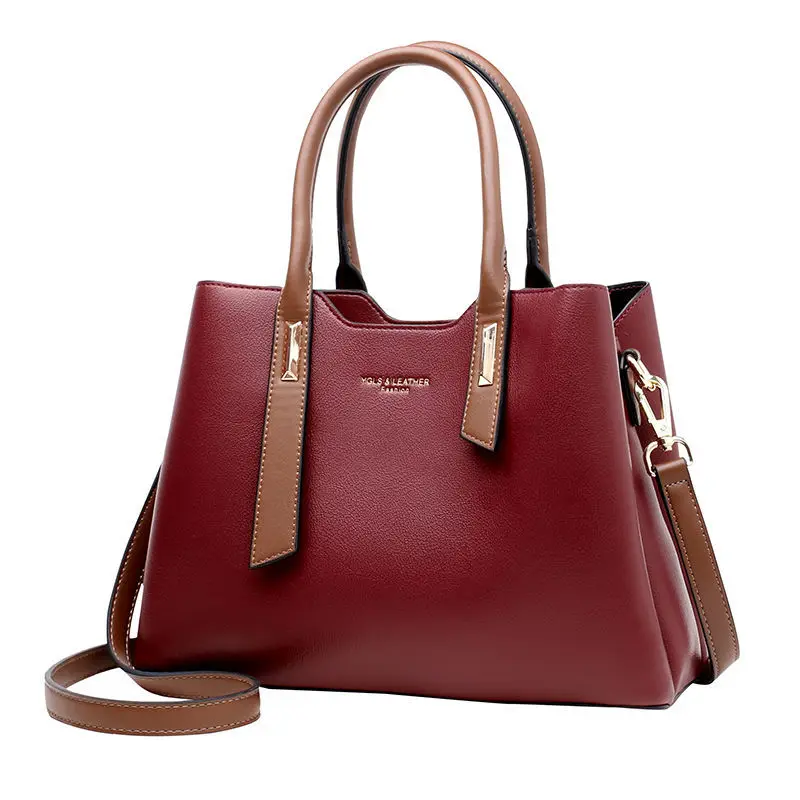 New Fashion Genuine Leather Lady Shoulder Bag Large Capacity Handbag Female Shopping Commute Tote Messenger Crossbody Bags Hot
New Fashion Genuine Leather Lady Shoulder Bag Large Capacity Handbag Female Shopping Commute Tote Messenger Crossbody Bags Hot