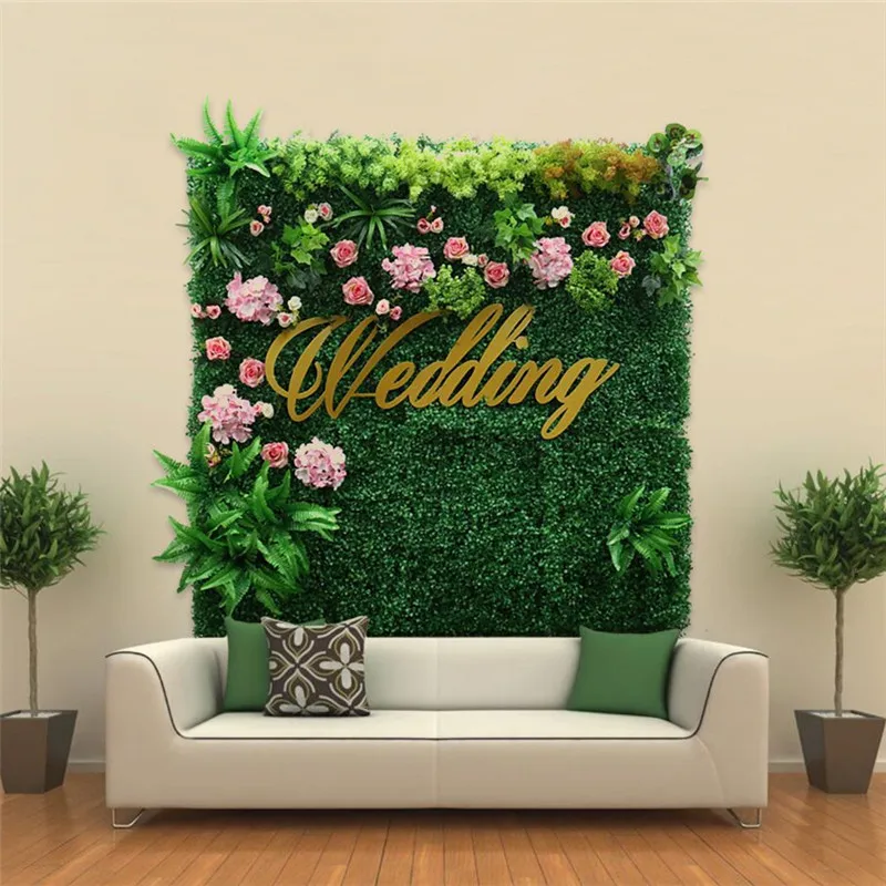 Luxury Plastic Moss Lawn Artificial Green Plants Grass Flower Wall Wedding Party Window Display Photo Prop Hotel Garden Decor
Luxury Plastic Moss Lawn Artificial Green Plants Grass Flower Wall Wedding Party Window Display Photo Prop Hotel Garden Decor