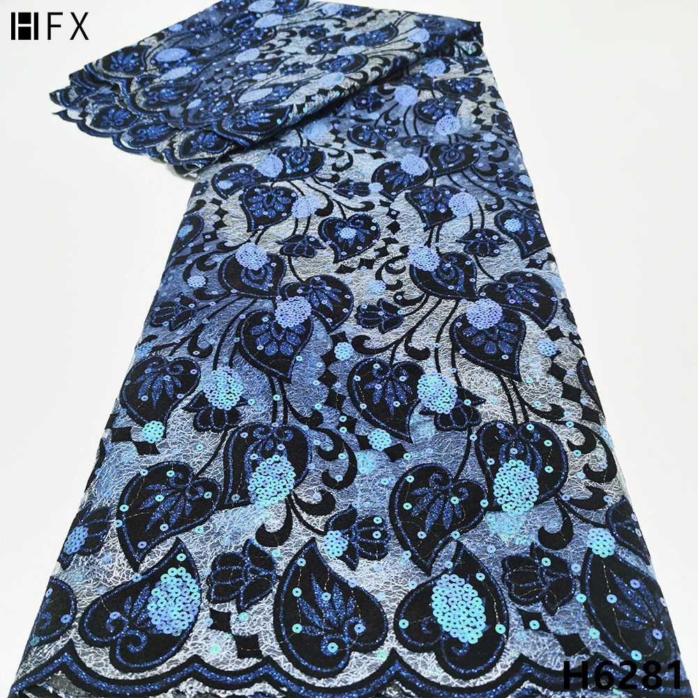 HFX African velvet Lace Fabric 2022 French sequin Lace Fabric Bridal High Quality Sequins Net Tulle Lace For Women Dress H6281
HFX African velvet Lace Fabric 2022 French sequin Lace Fabric Bridal High Quality Sequins Net Tulle Lace For Women Dress H6281