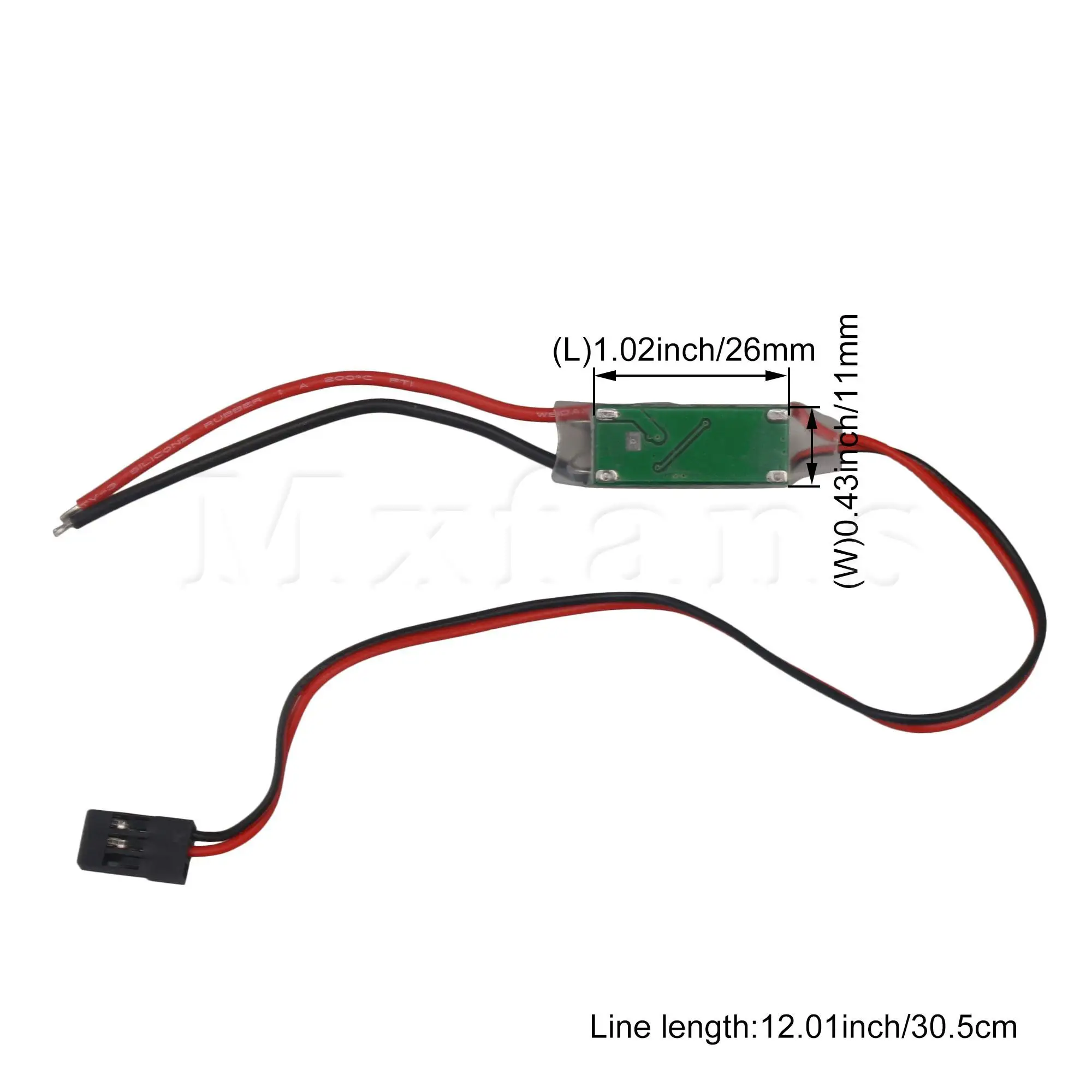 Mxfans RC Brushless UBEC 3A 5V for RC Helicopter Servo RC Cars Speed Controller 
Mxfans RC Brushless UBEC 3A 5V for RC Helicopter Servo RC Cars Speed Controller