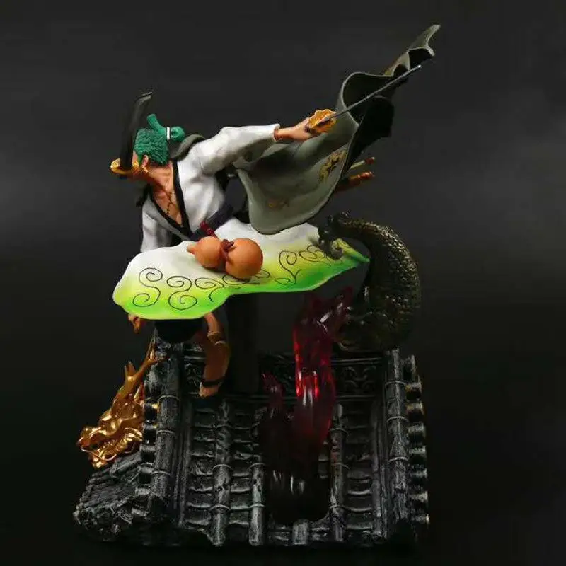 Pirate Model One Piece Decoration Wano Country Kimono Sauron Glowing Roof Sauron Model Decoration Hand-made Toy Decoration
Pirate Model One Piece Decoration Wano Country Kimono Sauron Glowing Roof Sauron Model Decoration Hand-made Toy Decoration