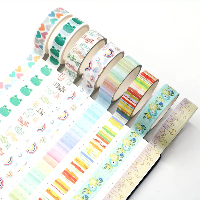 New 1PC colorful hearts , Cactus printing vintage washi tape 15mm*5m for Valentine DIY decoration paper washi tape
New 1PC colorful hearts , Cactus printing vintage washi tape 15mm*5m for Valentine DIY decoration paper washi tape