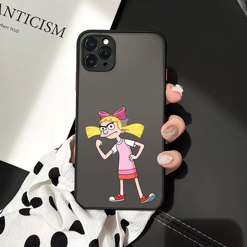 American cartoon Hey Arnold Phone Cases matte transparent For iphone 7 8 11 12 plus mini x xs xr pro max cover
American cartoon Hey Arnold Phone Cases matte transparent For iphone 7 8 11 12 plus mini x xs xr pro max cover