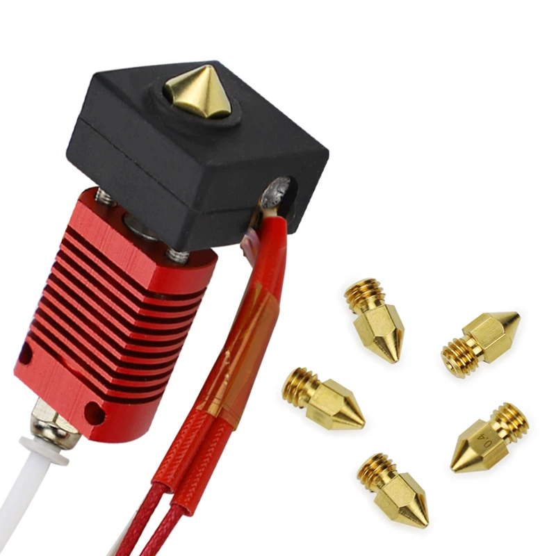 Аксессуары для 3D-принтера CR10 Hotend, комплект экструдера 12 В/24 В для фотографического принтера 1,75 мм 0,4 мм, сопло, алюминиевая часть подогреваем...
Аксессуары для 3D-принтера CR10 Hotend, комплект экструдера 12 В/24 В для фотографического принтера 1,75 мм 0,4 мм, сопло, алюминиевая часть подогреваем...