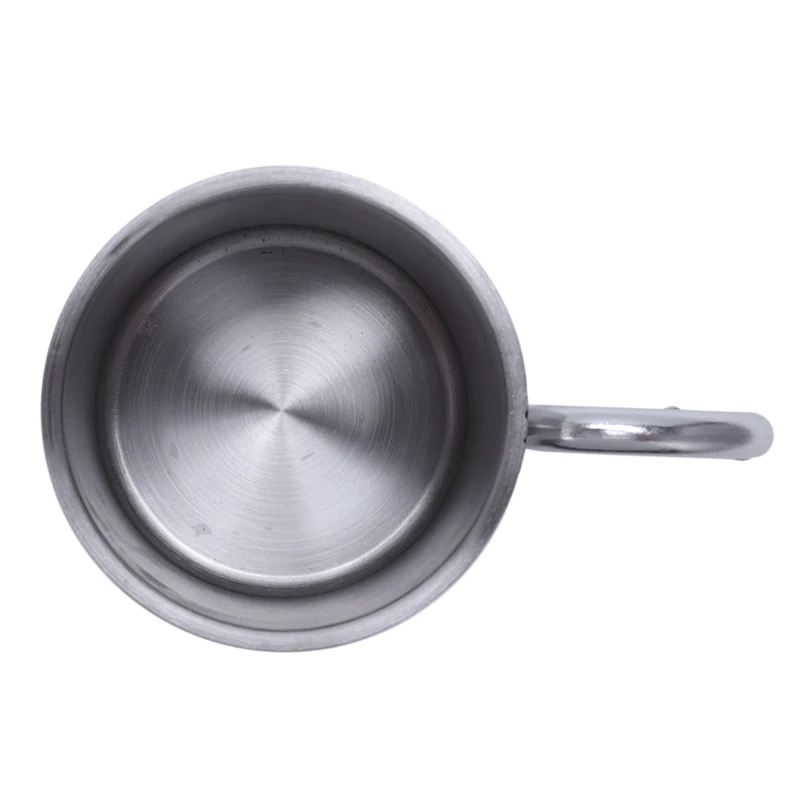 Stainless Steel Cup Coffee Cup Camping Outdoor Picnic Carabiner 220ML
Stainless Steel Cup Coffee Cup Camping Outdoor Picnic Carabiner 220ML