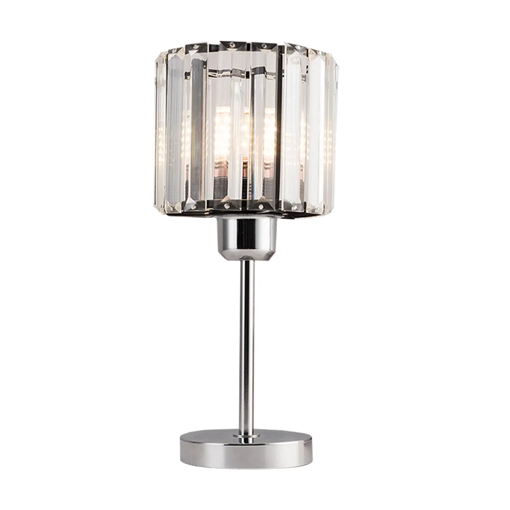 1Pc Bedroom Table Lamp Decorative Crystal Glass Light LED Bedside Lamp (US Plug)
1Pc Bedroom Table Lamp Decorative Crystal Glass Light LED Bedside Lamp (US Plug)