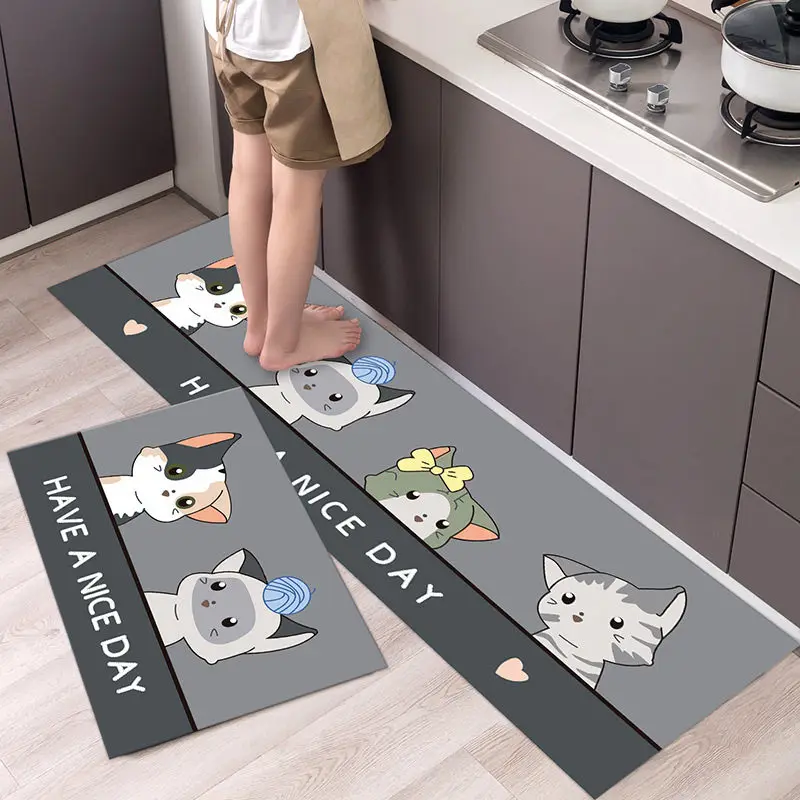 Modern Kitchen Carpet Cartoon Mat Kitchen Floor Door Mat Anti-slip Mats Home Entrance Front Door Doormats Floor Mat In The Room
Modern Kitchen Carpet Cartoon Mat Kitchen Floor Door Mat Anti-slip Mats Home Entrance Front Door Doormats Floor Mat In The Room