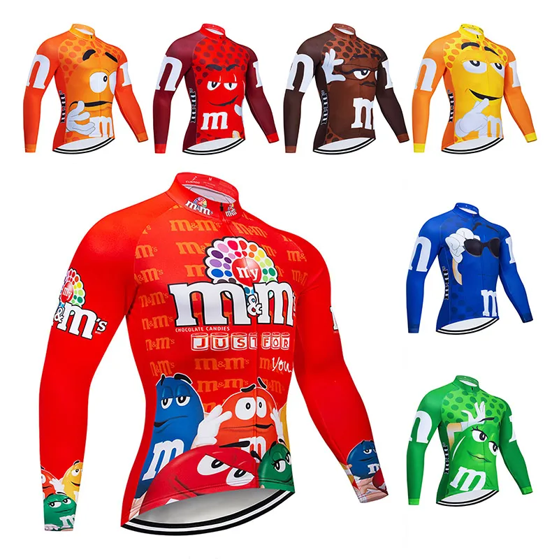 Spring/Autumn Funny Long sleeve Cycling Jersey Mtb Uniform Anti-sweat Bicycle Clothing Quick Dry Bike Clothes Top Wear
Spring/Autumn Funny Long sleeve Cycling Jersey Mtb Uniform Anti-sweat Bicycle Clothing Quick Dry Bike Clothes Top Wear