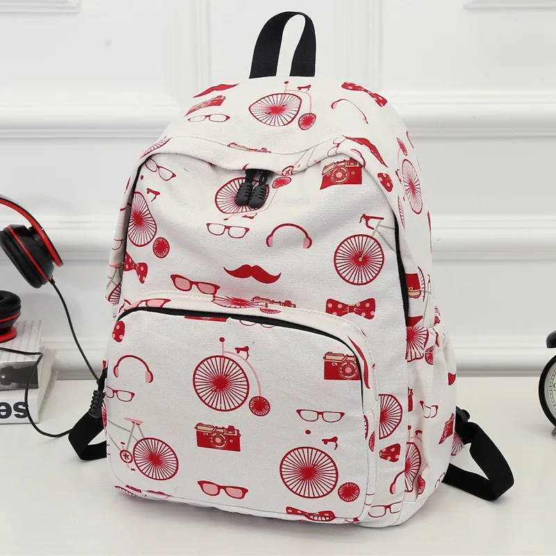 Cartoon Print Backpack Large-capacity Student School Bag Rucksack Leisure Travel New Style
Cartoon Print Backpack Large-capacity Student School Bag Rucksack Leisure Travel New Style
