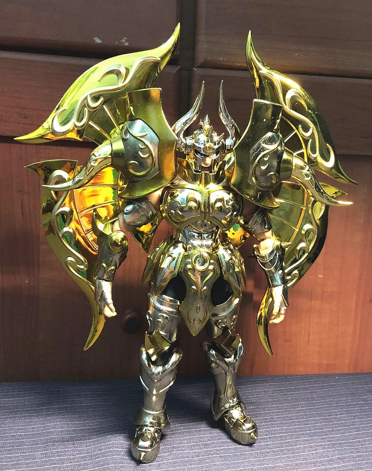 CS model Saint Seiya Cloth Myth EX Soul of Gold SOG Taurus Aldebaran metal god cloth SC024*
CS model Saint Seiya Cloth Myth EX Soul of Gold SOG Taurus Aldebaran metal god cloth SC024*