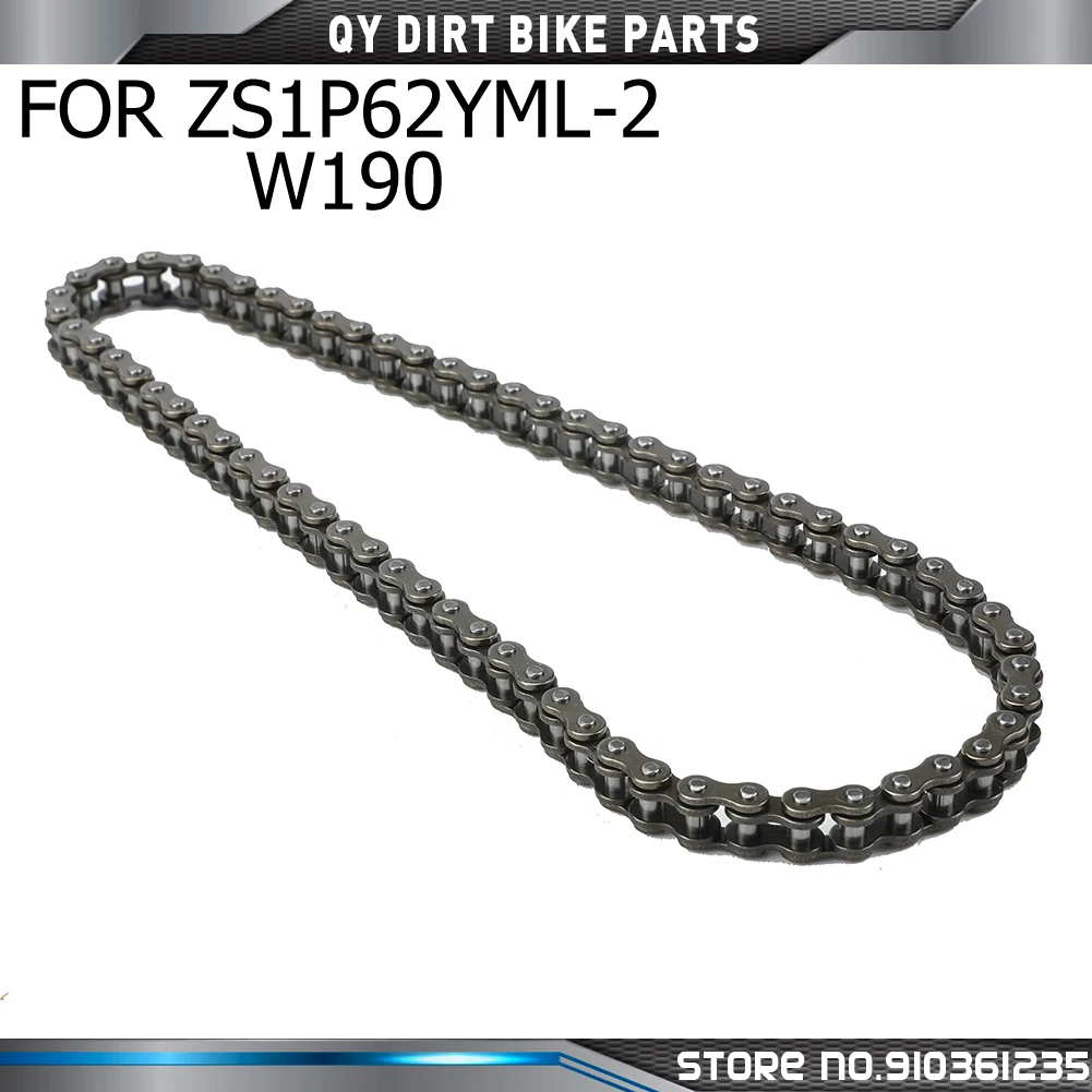 Motorcycle Engine Motor Starter Chain 25H 66 Links For 62mm Bore ZongShen ZS 190cc Z190 W190 1P62YML-2 Engine Dirt Pit Bike
Motorcycle Engine Motor Starter Chain 25H 66 Links For 62mm Bore ZongShen ZS 190cc Z190 W190 1P62YML-2 Engine Dirt Pit Bike