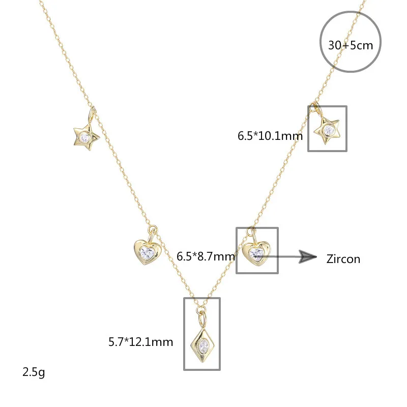 18k Gold 100% 925 Sterling Silver Necklace For Women Heart Cubic Zirconia Choker Necklace Fine Jewelry Fashion Chain Flyleaf
18k Gold 100% 925 Sterling Silver Necklace For Women Heart Cubic Zirconia Choker Necklace Fine Jewelry Fashion Chain Flyleaf