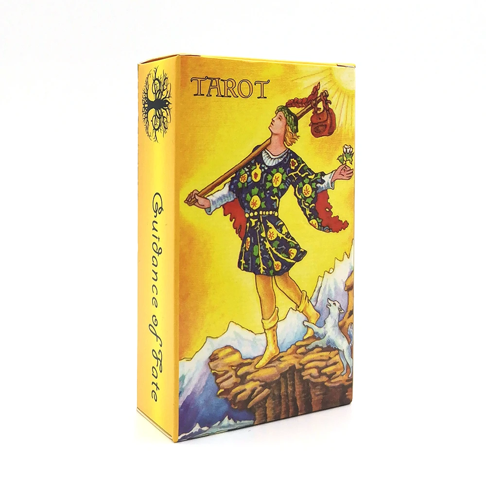 card games rider tarot cards deck for fate divination personal use oracle deck for Party table game Playing cards
card games rider tarot cards deck for fate divination personal use oracle deck for Party table game Playing cards