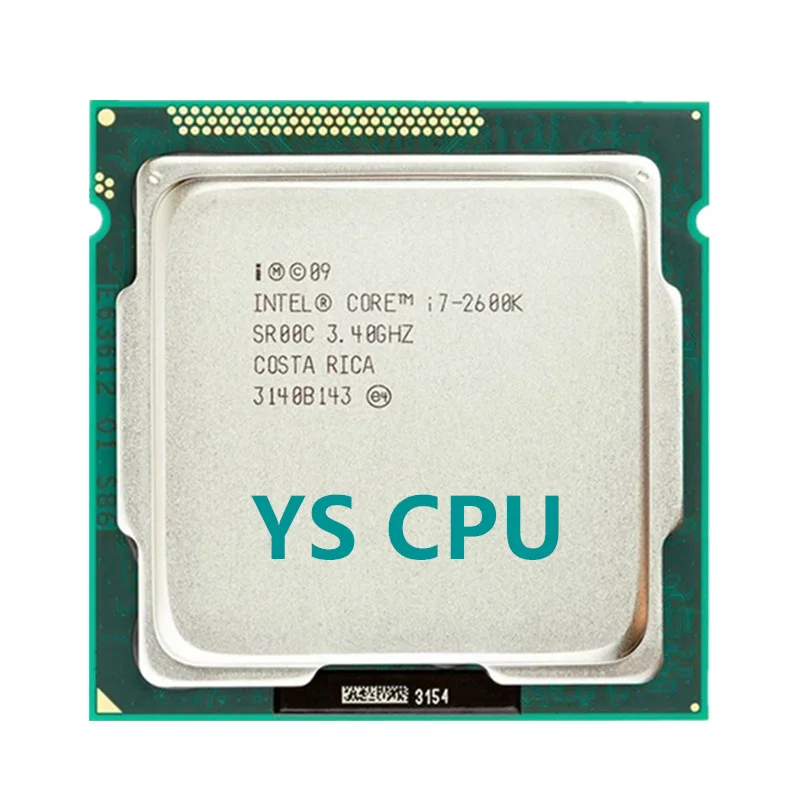 

Intel Core i7-2600K i7 2600K 3.4 GHz Quad-Core CPU Processor 8M 95W LGA 1155