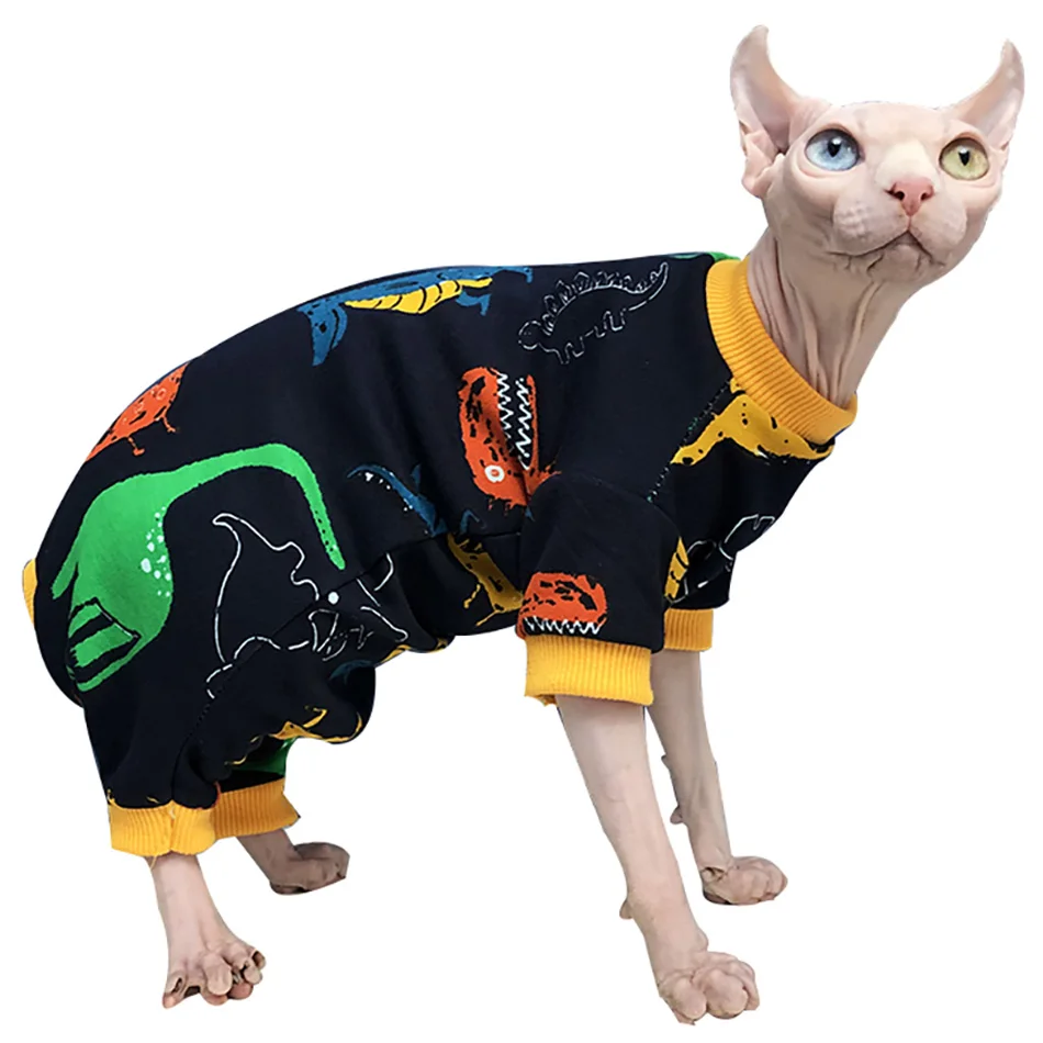 Sphinx Cat Clothes Autumn Winter Warm Thick Clothes For Cats Sphynx Kitten Pure Cotton Coat Jacket Clothing Sphints Cartoon
Sphinx Cat Clothes Autumn Winter Warm Thick Clothes For Cats Sphynx Kitten Pure Cotton Coat Jacket Clothing Sphints Cartoon