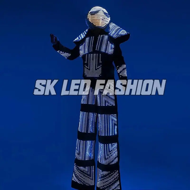 Programming stilts costume wine led costume scenic spot theme show sexy cool ds
Programming stilts costume wine led costume scenic spot theme show sexy cool ds